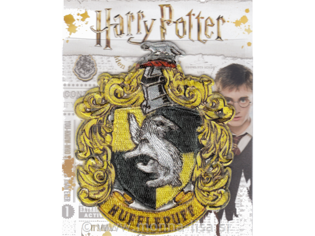 Našitek Harry Potter - Hufflepuff